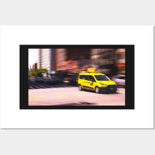 New York Yellow Taxi Posters and Art